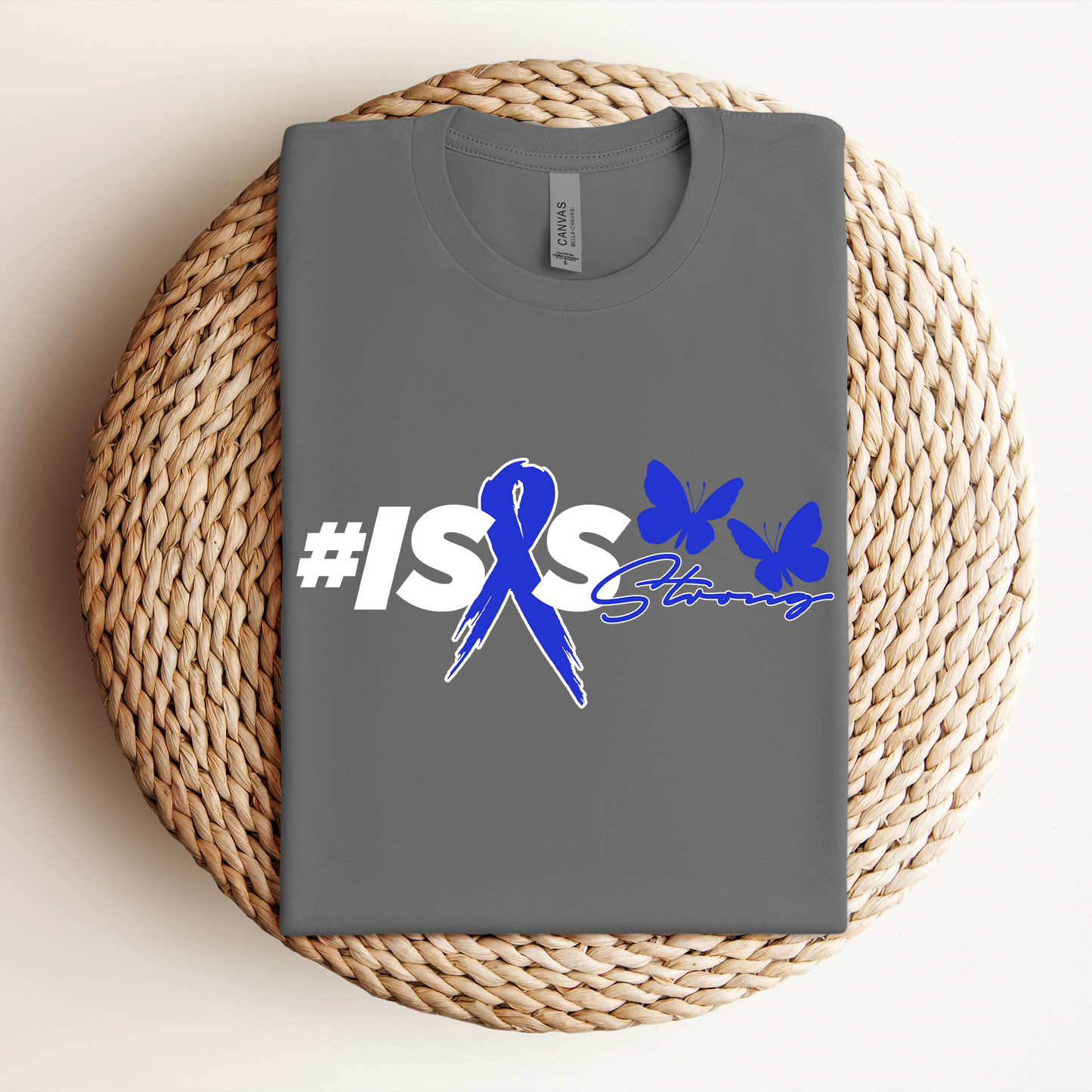 Grey #IsisStrong T-Shirt