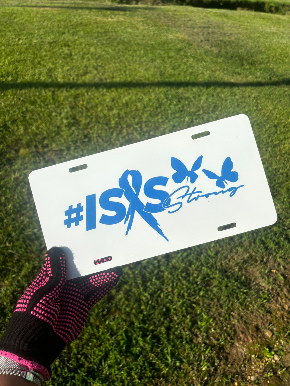 #IsisStrong Car Plate